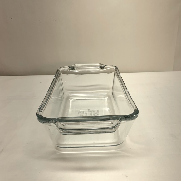 Anchor Hocking Clear 1.5 QT Heavy Glass Bread Loaf Baking Dish 5 x 9 - Picture 2 of 10